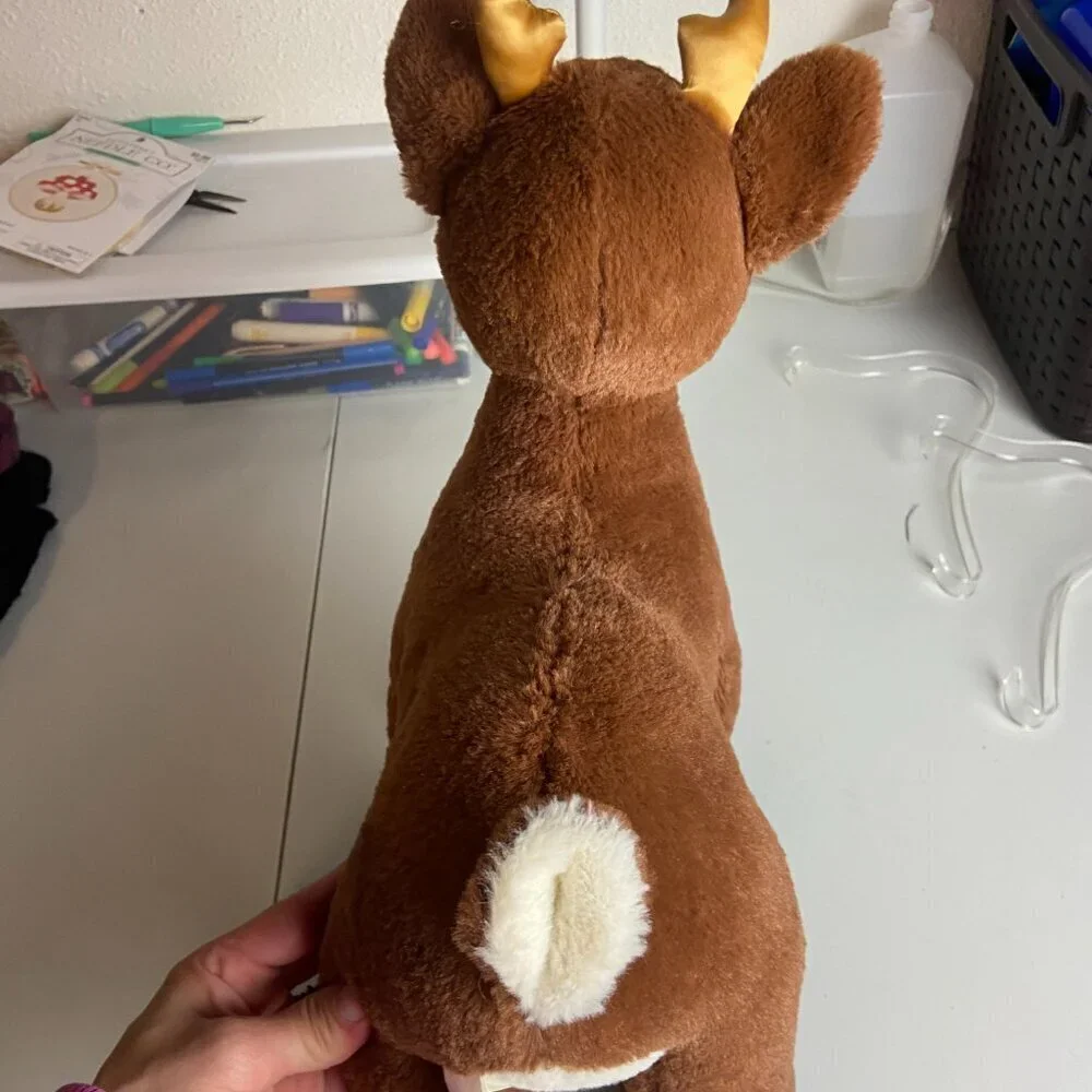 Build a Bear Workshop Rudolph the Red Nosed Reindeer Stuffed Animal Plush 16''